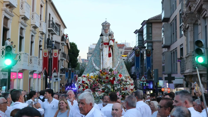 Murcia se prepara para recibir a su patrona