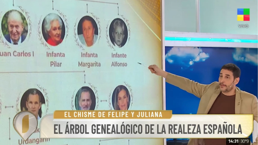 Experto genealógico, sobre Casa Real