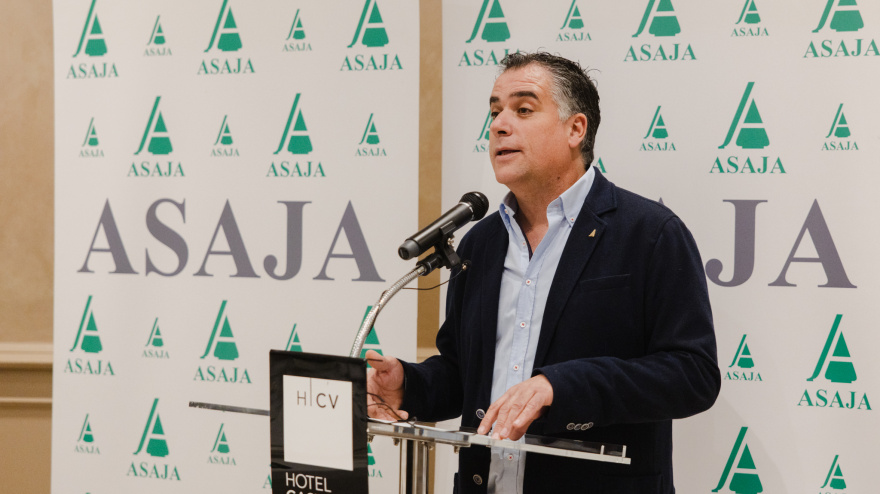 El presidente de Asaja Palencia, José Luis Marcos.