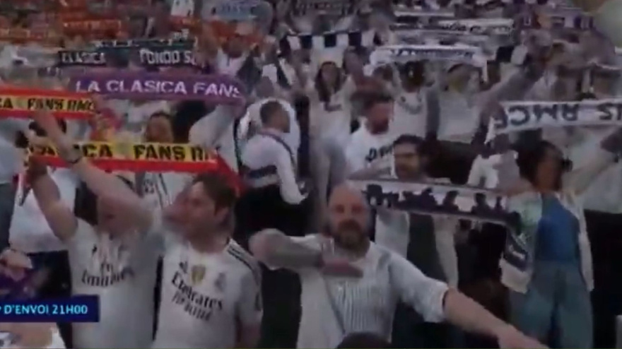 Momento exacto en el que el seguidor realiza el gesto