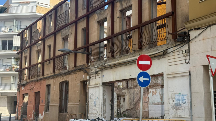 El solar de El Penal en Dénia vuelve a la vida tras casi una década de abandono