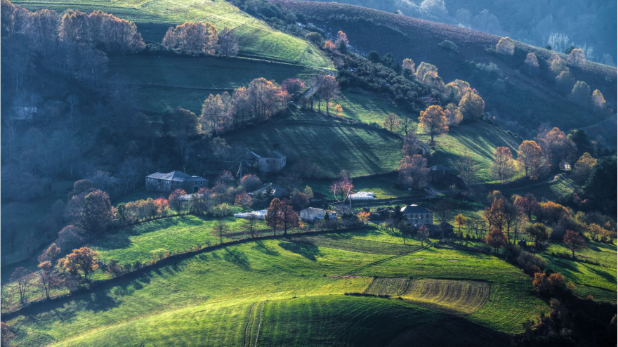 Paisaje rural gallego
