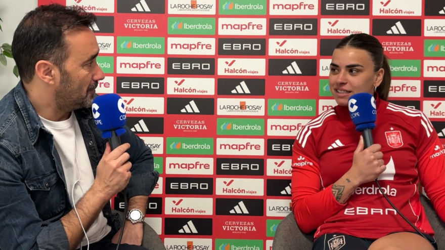 Juanma Castaño y Misa Rodríguez, en El Partidazo de COPE