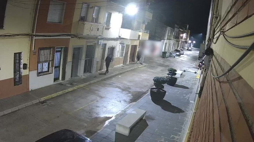 Imágenes del atraco frustrado