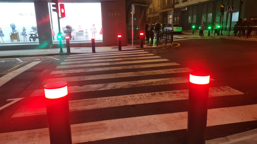 Semáfoto para 'zombies' instalado en Mieres