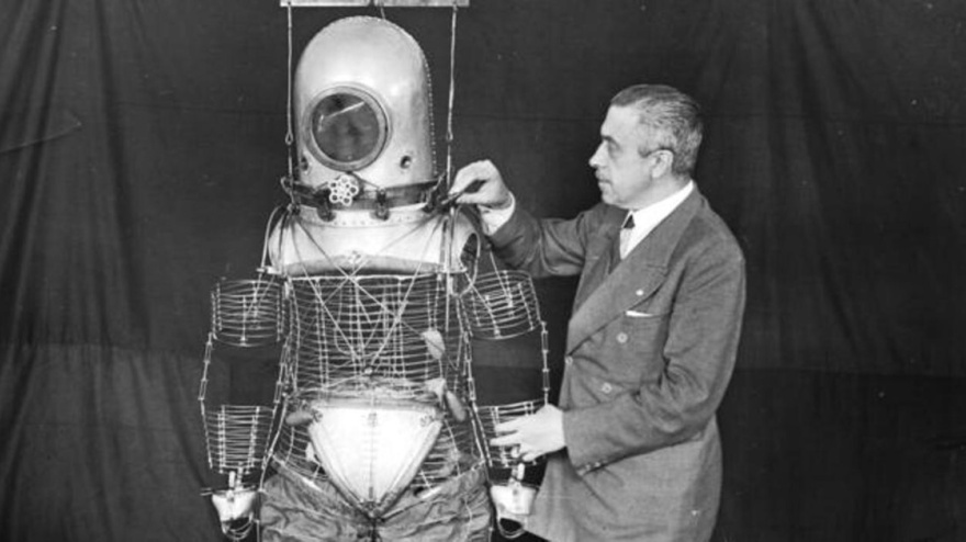 Emilio Herrera, inventor español del traje espacial