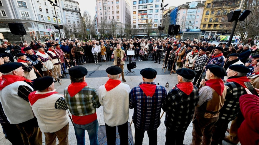 Celebración de las Marzas en Santander