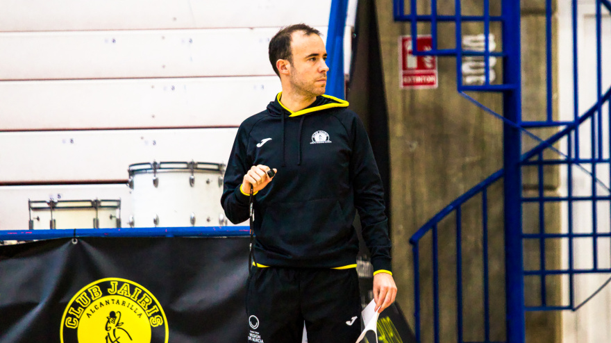 Bernat Canut en una sesión de entrenamiento