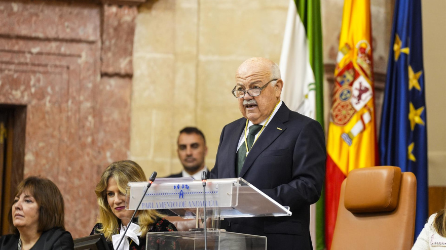 Jesús Aguirre, Presidente del Parlamento andaluz