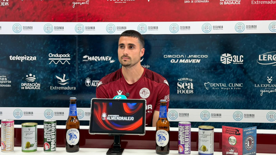 Imanol Barace, jugador del Extremadura