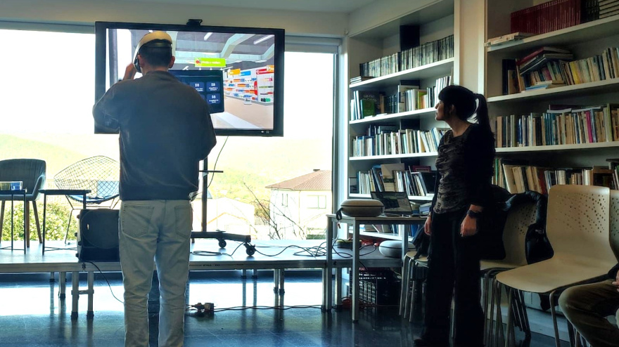 La experiencia se desarrolló en el Centro Cívico de Canido