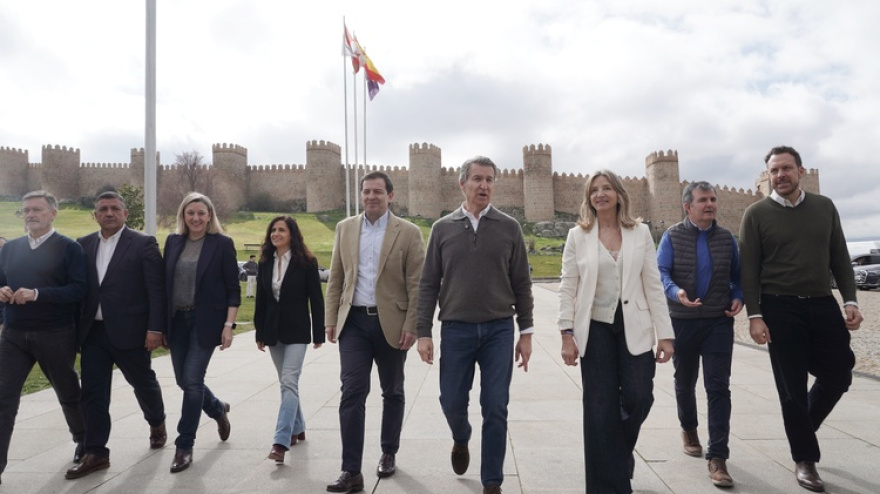 Acto electoral del PP en Ávila