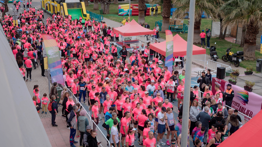 Panorámica de la salida ubicada en Time Centro Deportivo