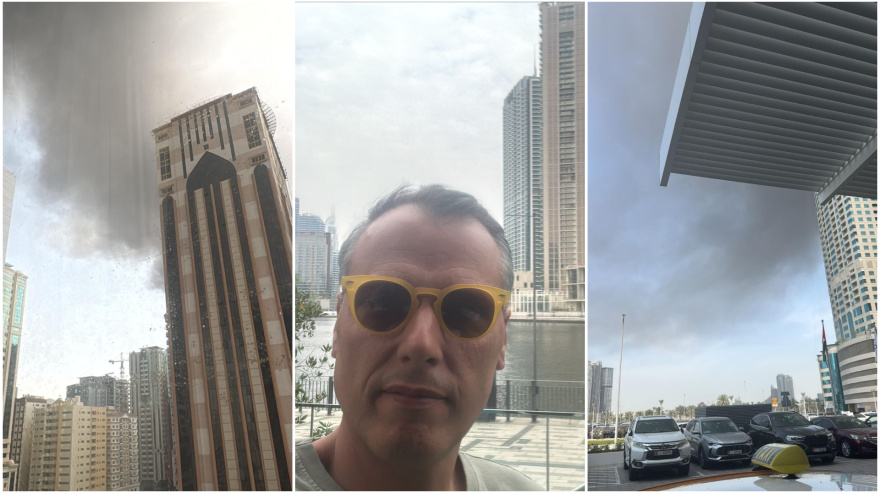 Malagueños atrapados en Dubái narran el conflicto en primera persona: "Escuché una explosión y los cristales tiemblan"