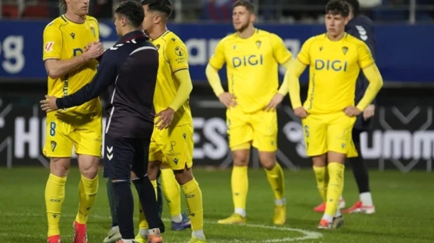 Derrota del Cádiz en Eibar