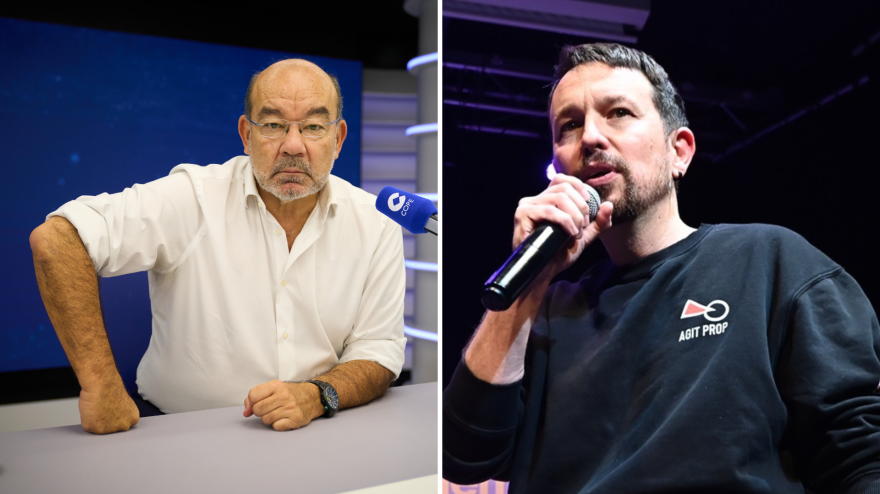 Ángel Expósito y Pablo Iglesias