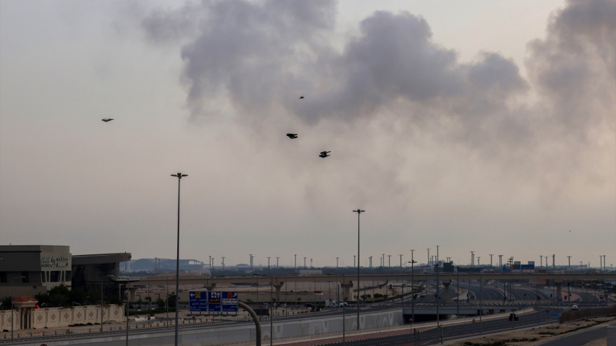 Las defensas cataríes interceptan misiles patriot iraníes