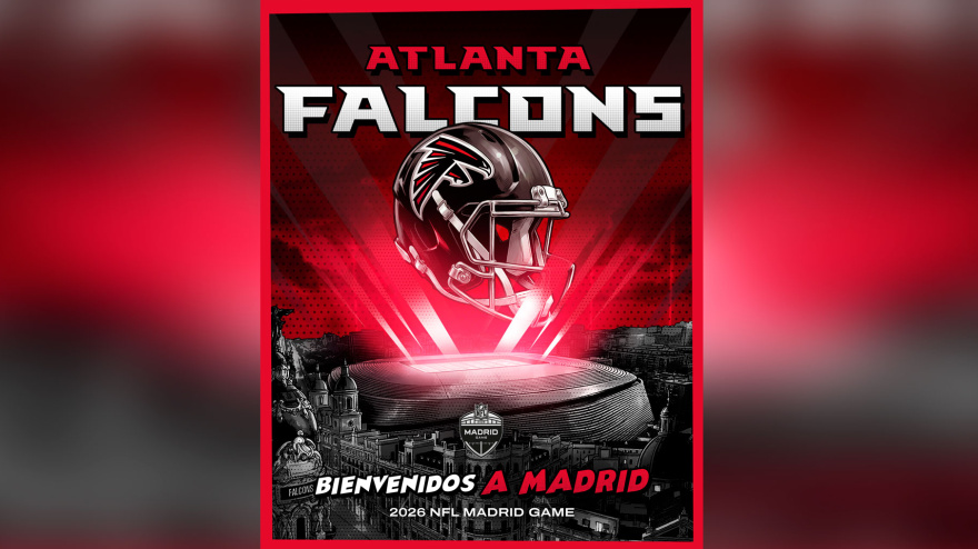 Atlanta Falcons será el equipo local en el partido NFL Madrid 2026