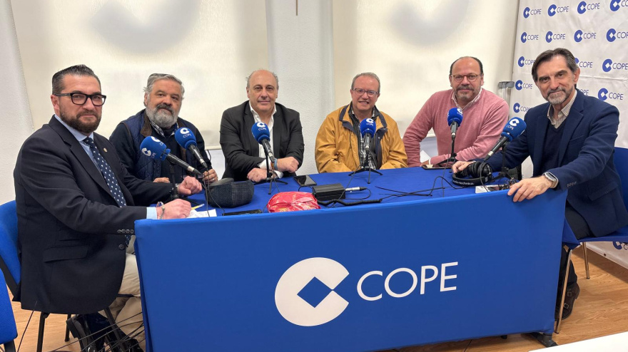 Marco Antonio Gómez, Enrique Barberá, Pedro Pérez, Eugenio Vega, Orlando Lucena y Gabriel Álvarez