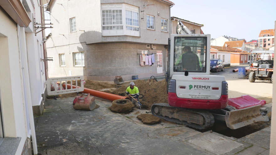 Las obras ya están en marcha en el núcleo urbano