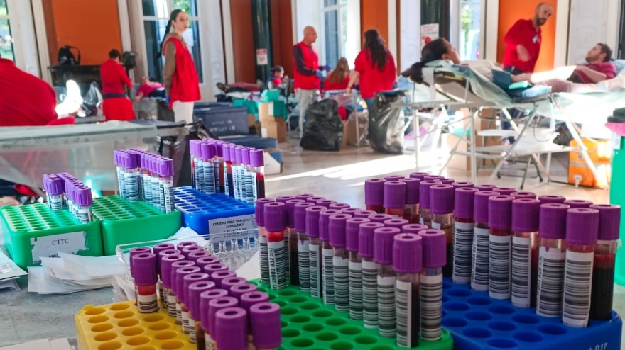 (Foto de ARCHIVO)Macrocolecta de sangre en Huelva.REMITIDA / HANDOUT por JUNTA DE ANDALUCÍAFotografía remitida a medios de comunicación exclusivamente para ilustrar la noticia a la que hace referencia la imagen, y citando la procedencia de la imagen en la firma15/9/2025