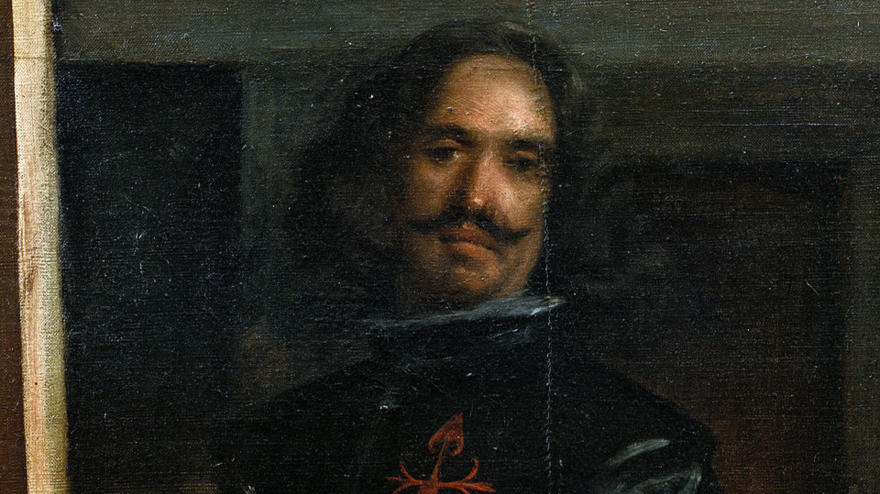 Autorretrato de Diego Velázquez en 'Las Meninas'