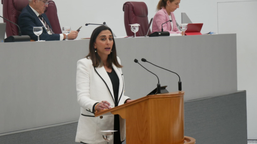 Sara Rubira, consejera de Agua, Agricultura, Ganadería, Pesca y Medio Ambiente