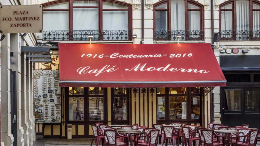Café Moderno de Logroño