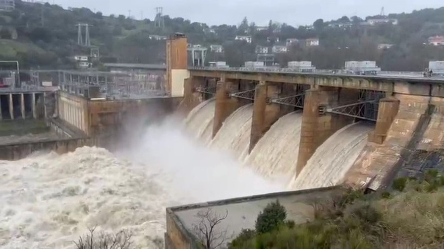 Presa de Villalcampo en Zamora