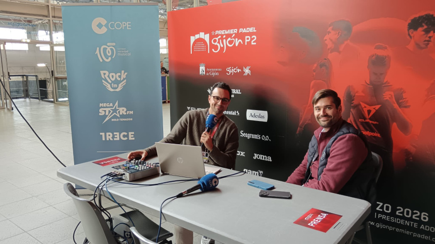 Entrevista en COPE Asturias a Fernando Álvarez, director ejecutivo del Gijón Premier Padel