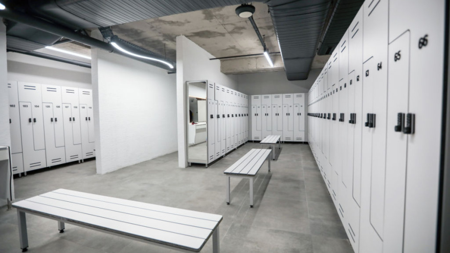 Gym Locker Room, Lockers , Dressing Roo