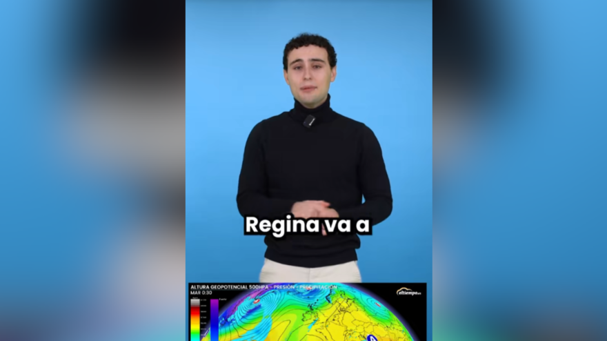 Adrián Martínez, meteorólogo