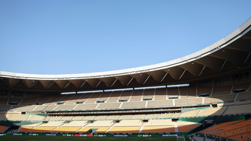Vista del estadio de La Cartuja