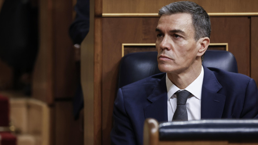 El presidente del Gobierno, Pedro Sánchez