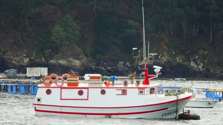 Foto de archivo del barco 'Peruca', hundido frente a las costas de Ferrol