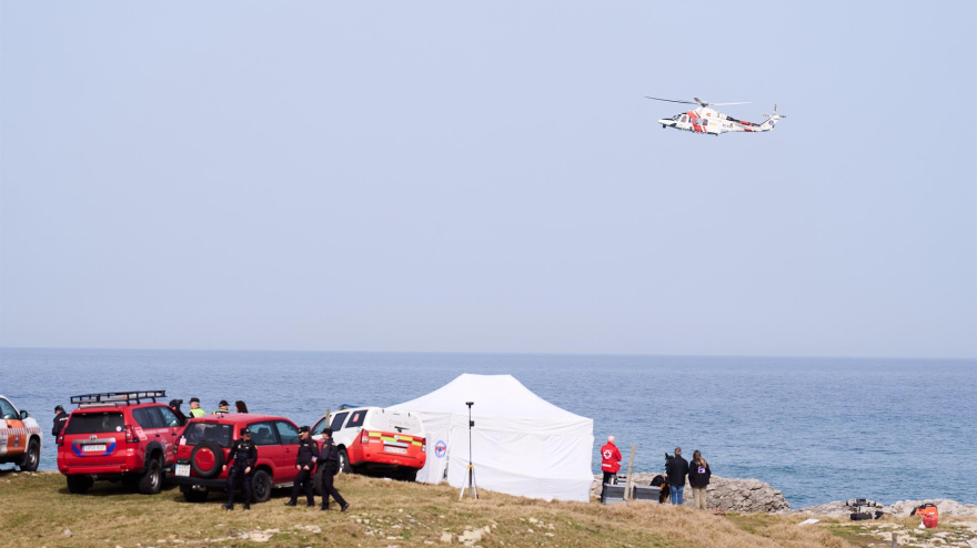 Puesto de Mando del Operativa de Búsqueda en El Bocal