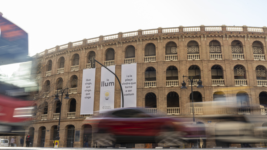 Exteriores de la plaza de toros de Valencia