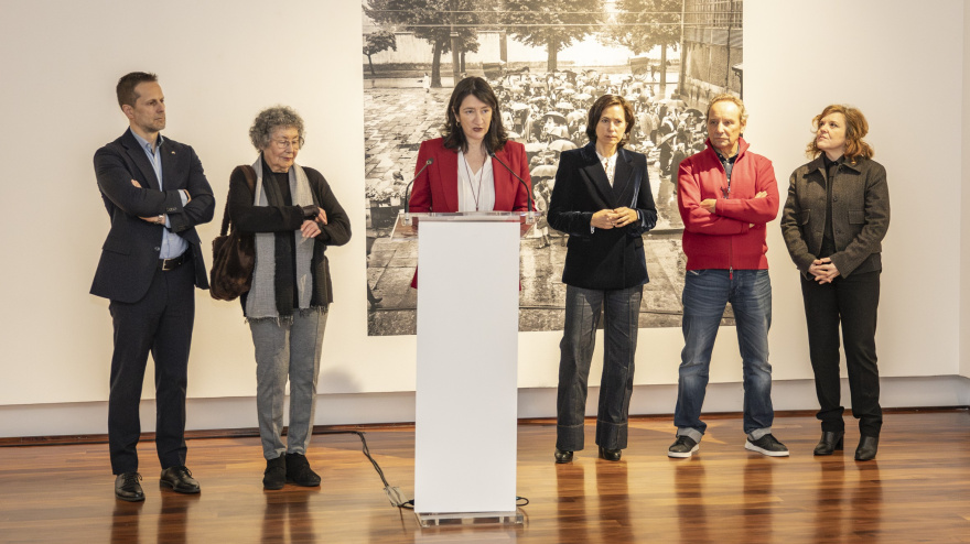 Inauguración da exposición 'Nicolas Muller en Galicia' en la sede de Afundación de Ferrol
