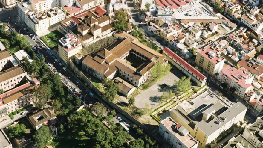 Vista aérea del Convento de la Trinidad