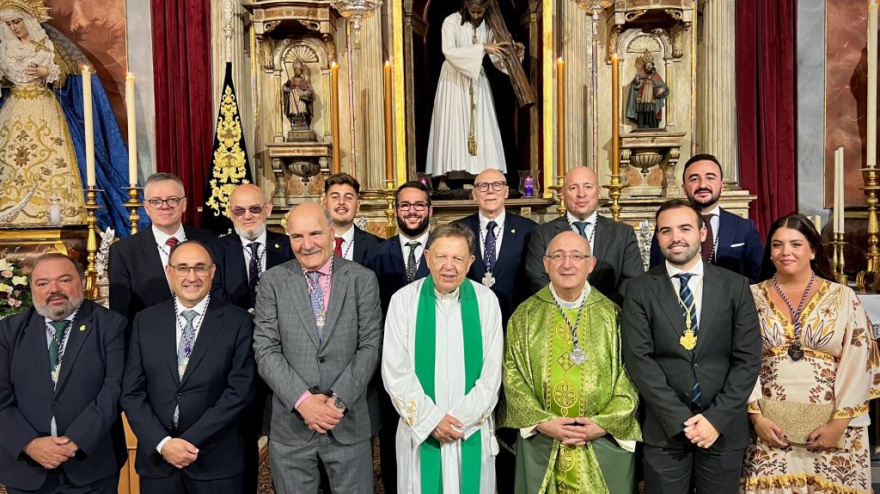 Jaime Granados, hermano mayor del Nazareno del Amor