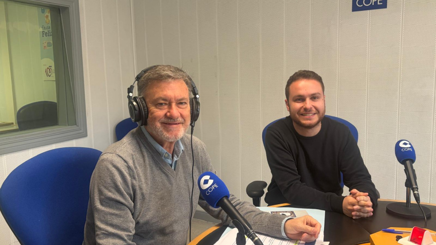 Francísco Vázquez, candidato del PP por Segovia a la Junta, con Luis Herrera