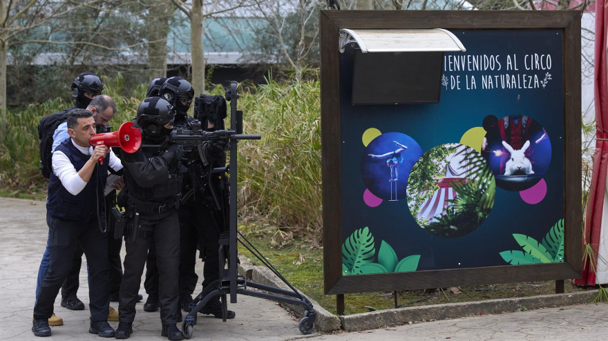 Simulacro en Sendaviva