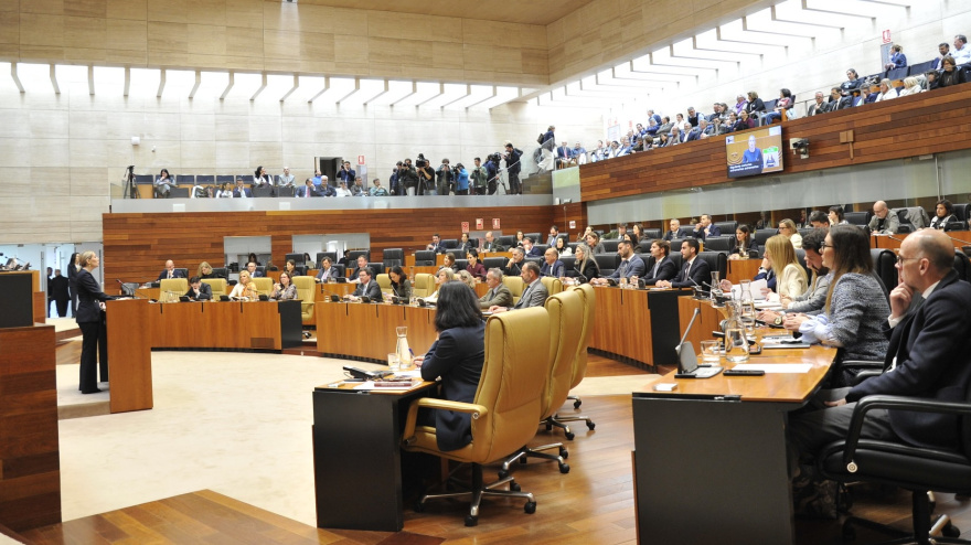 Asamblea de Extremadura, este viernes