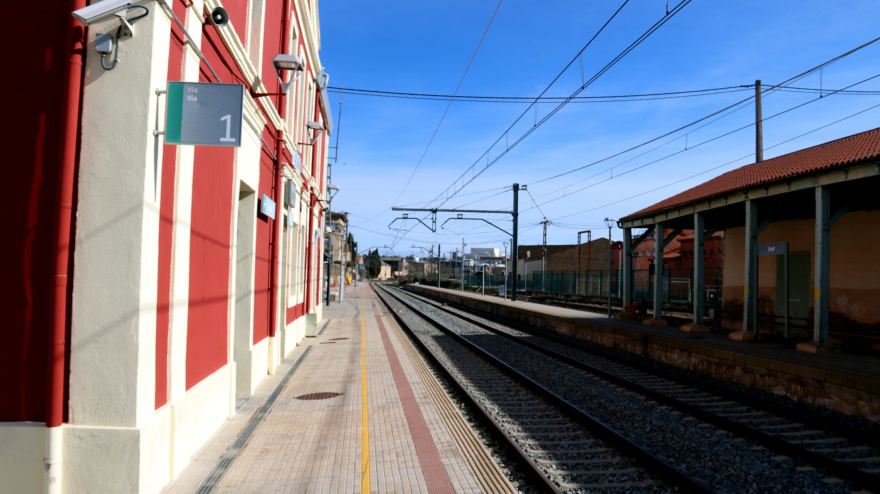 Estación de Calaf Vacía
