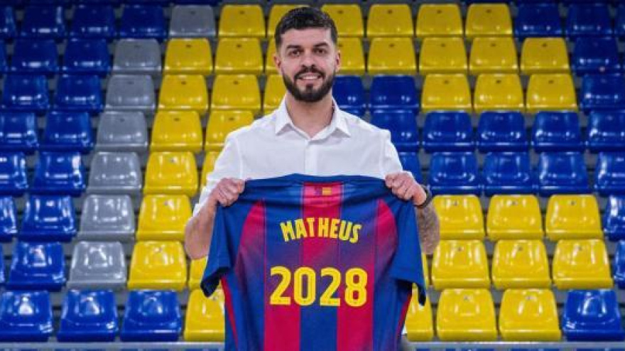 Matheus es la tercera renovación del Barça en una semana
