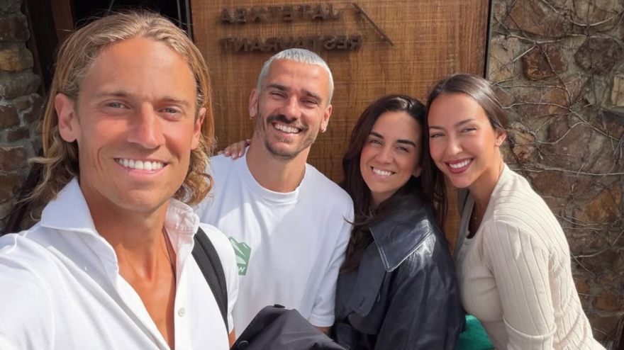 Marcos Llorente y Antoine Griezmann