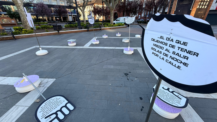 Campaña en el Paseo de San Francisco