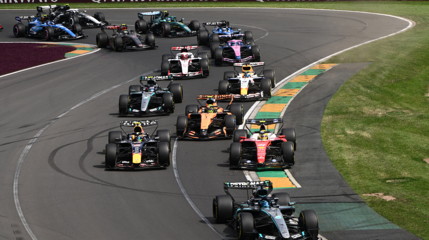 Imagen de la primera carrera de la temporada 2026 de Fórmula 1