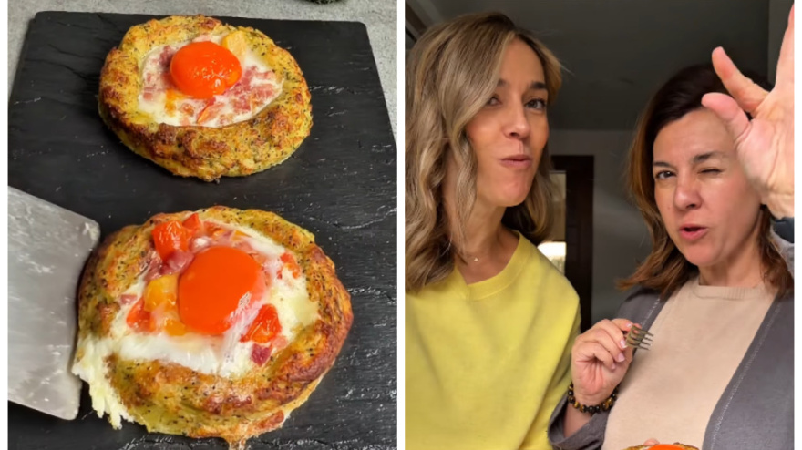 Nido de patata y brócoli