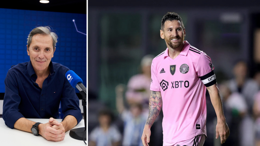 Paco González y Leo Messi